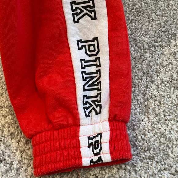 red “PINK” quarter zip - Picture 4 of 4